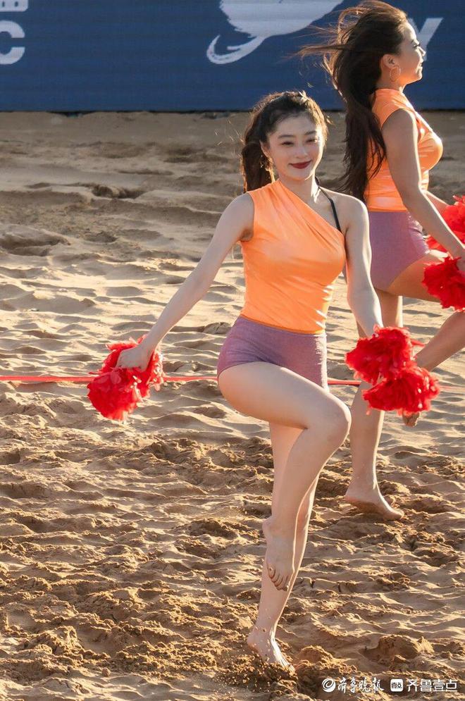 “沙滩”宝贝火辣热舞！助兴2024年亚洲沙滩藤球锦标赛(图2)