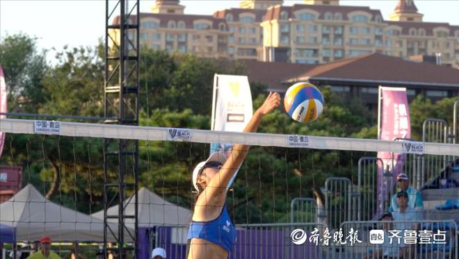 “这里的人热情生活便利！”听沙排运动员讲述在青参赛的感受(图3)