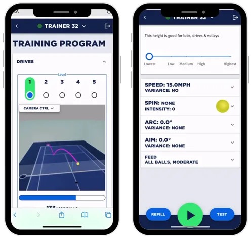 发球机结合AI给职业选手做“陪练”(图2)