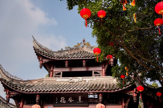 喜庆满满双流大街小巷张灯结彩迎新春(图2)