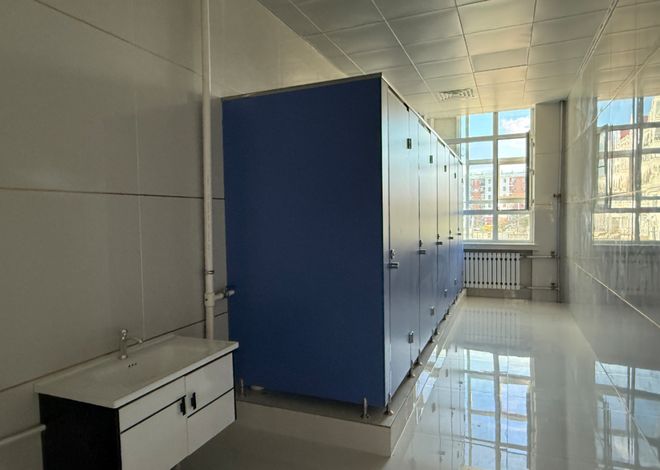 牙克石市第一中学新建教学楼及旧楼维修改造工程全力推进(图9)