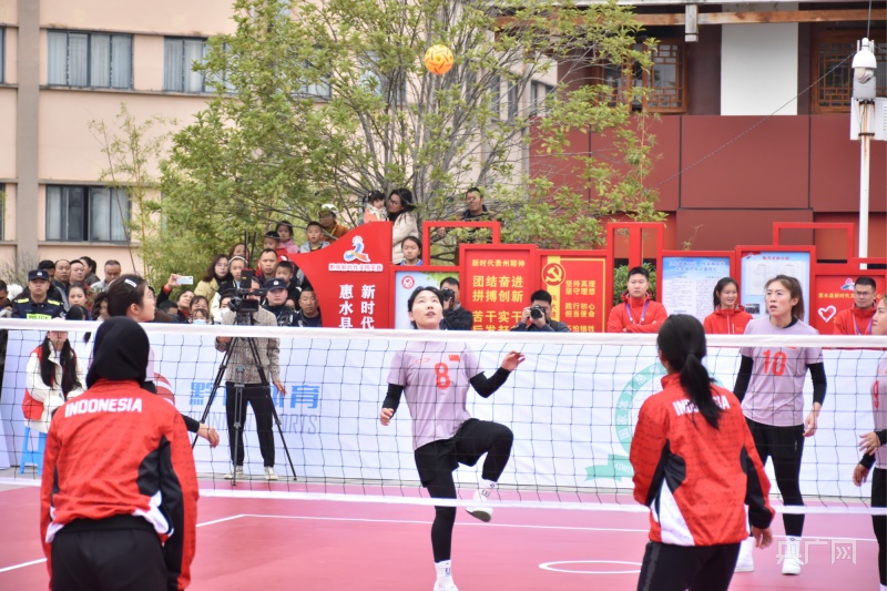 以球会友！东盟杯国际藤球邀请赛在贵州惠水激情开赛(图2)