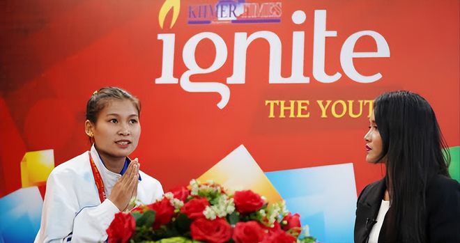 柬埔寨首位摘得2枚东运会藤球金牌女运动谈夺奖心得！(图1)