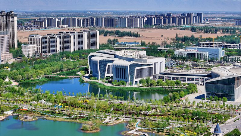 塞上湖城绘新景 银川“十四五”经济社会发展向新向优(图1)