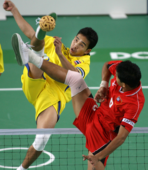 论泰国传统项目“藤球”在我国高校开展情况(图1)