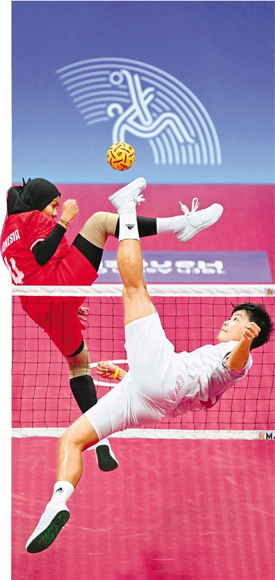 浅谈泰国藤球初学者之技术(图1)