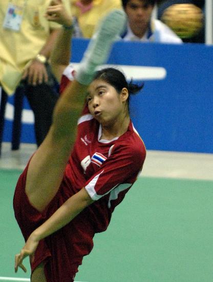 泰国永星公司举办藤球比赛员工活力绽放(图1)